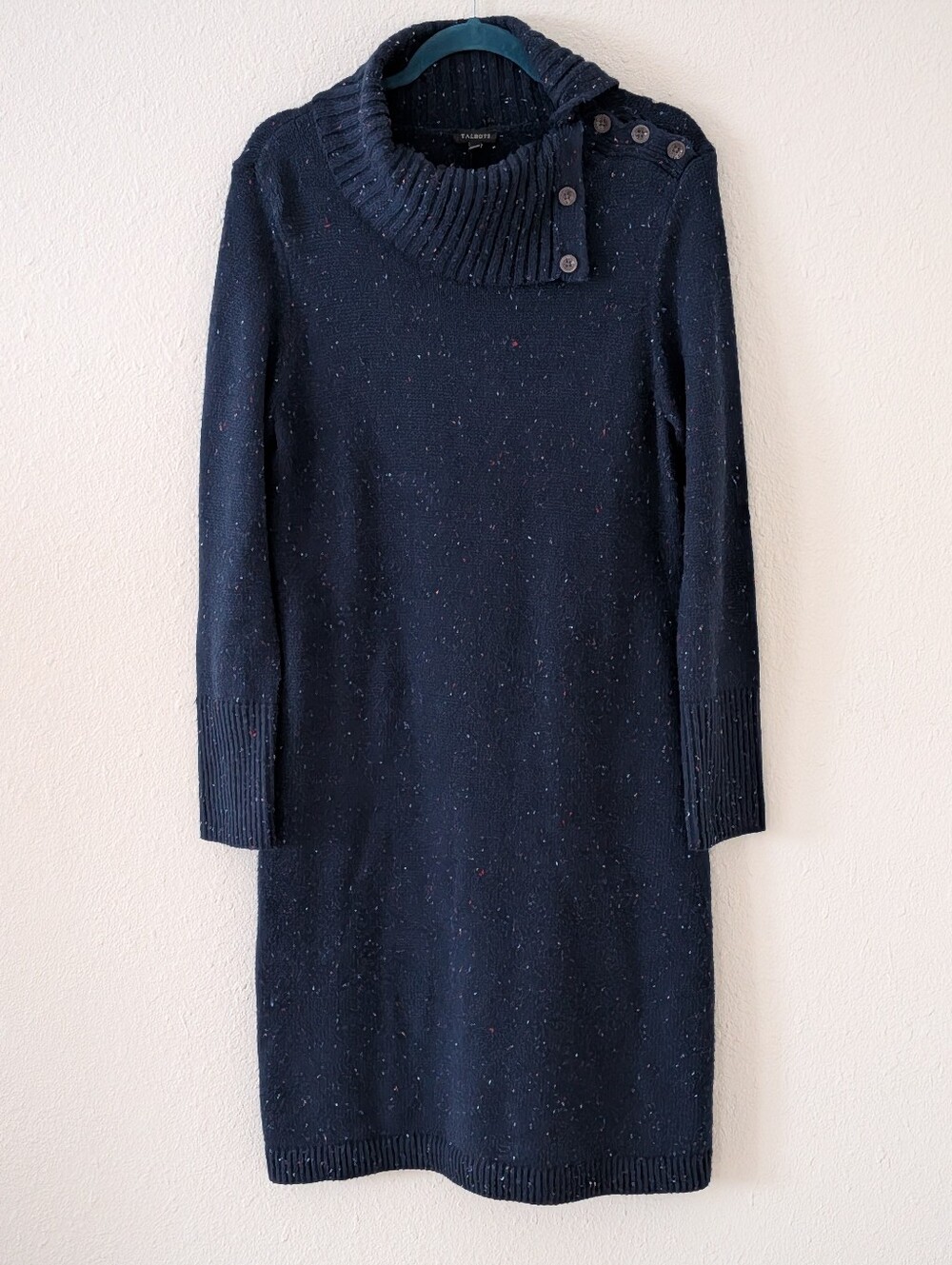 Talbots Long Sleeve Sweater Dress Size Large